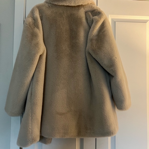 Allsaints Amice Faux Fur Coat - Picture 3 of 5